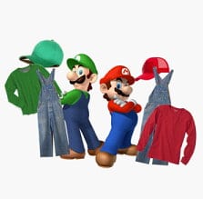 Prime Parents Club Mario and Luigi DIY Halloween Costumes