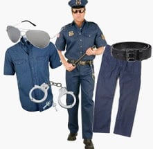 Prime Parents Club DIY Police Officer Costume