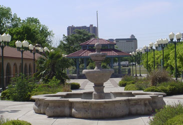 An East Austin plaza