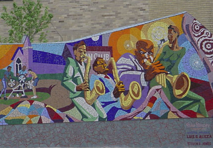 An 11th St mosaic