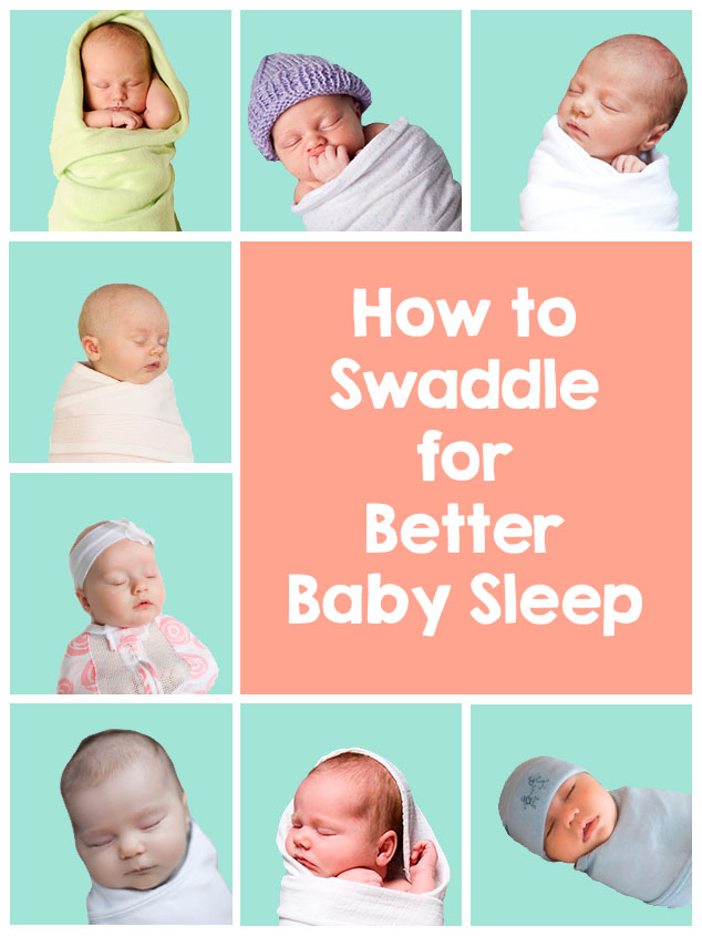 How to swaddle your baby for better sleep