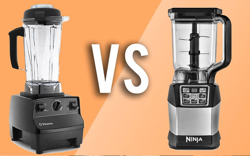 Vitamix vs Ninja Best Blender for Smoothies, Crushing Ice, etc