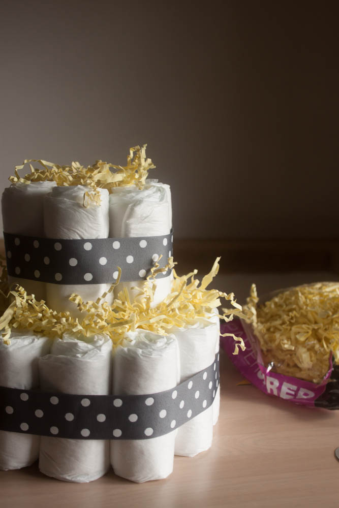 DIY Diaper Cake