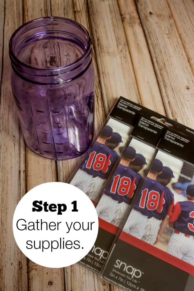 DIY Picture Frame Flower Vase Centerpiece Moms Austin