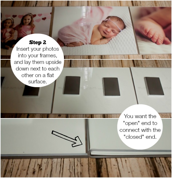 DIY Picture Frame Flower Vase Centerpiece Moms Austin