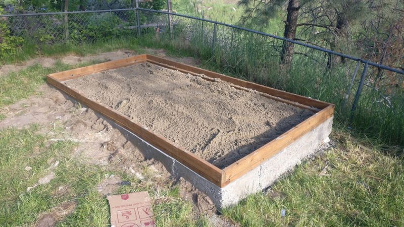 Sand is a great addition the the chicken run