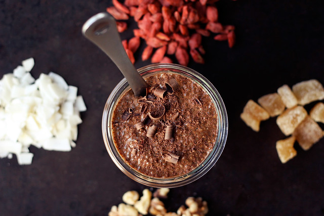 Chocolate Chia Seed Superfood Pudding - Gluten-free and Vegan