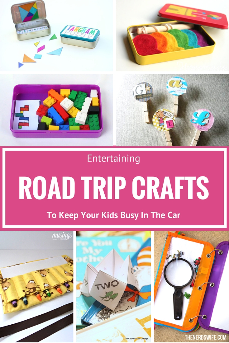 Entertaining Road Trip Crafts Pinterest v2