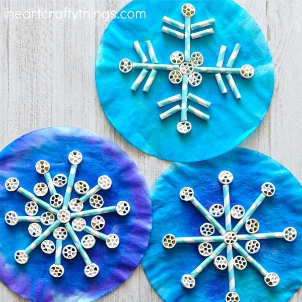 coffee filter snowflakecraft