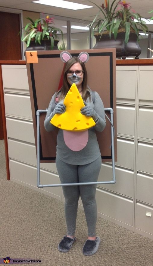 Lovely Mouse Trap Costume with Cheese Cube