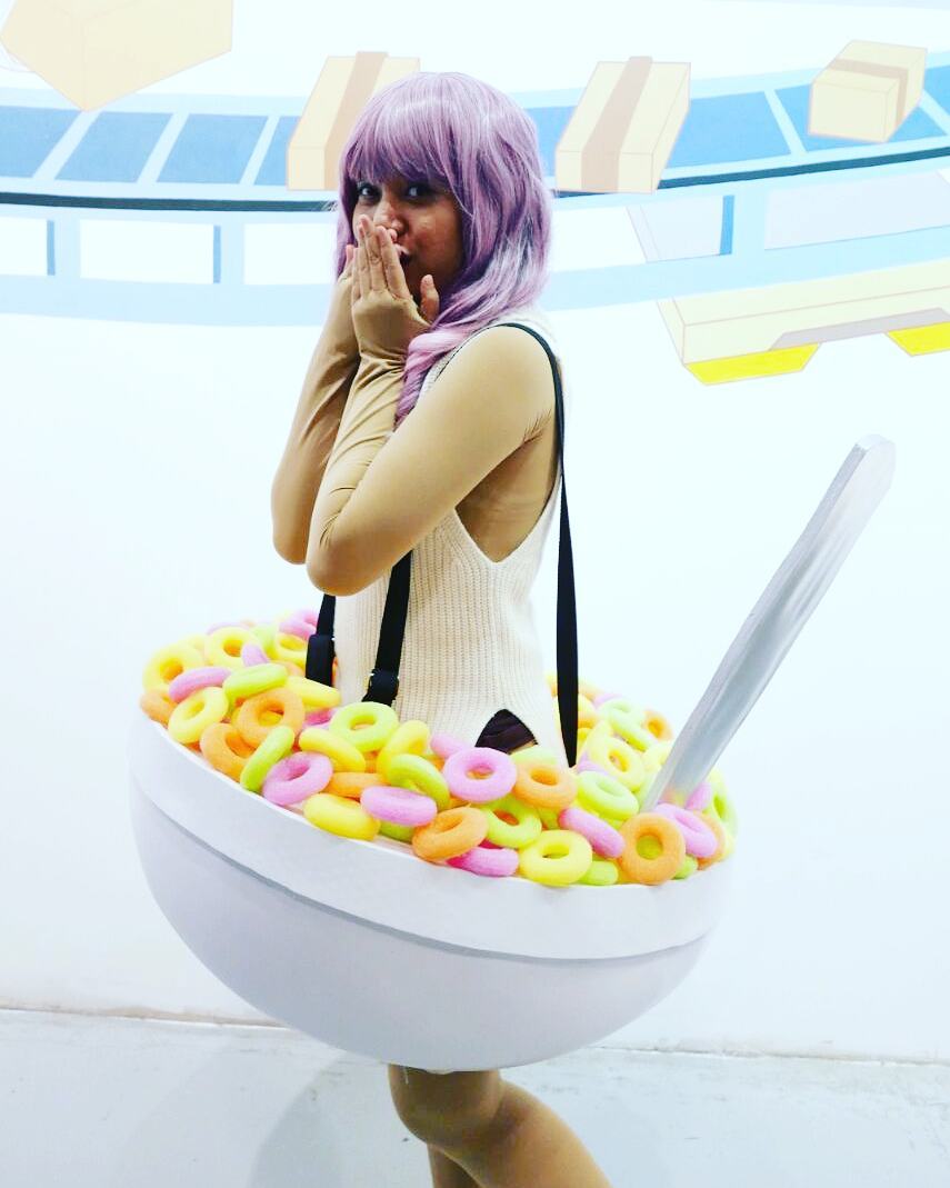 Uncommon Costumes Resembling Bowl of Cereals
