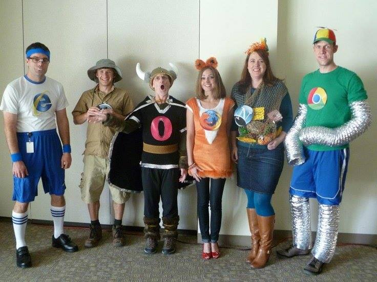 Wacky Group Costume for Halloween Workplace Party