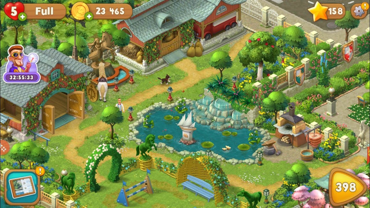 All Gardens completed. Full game tour. Playrix Gardenscapes. - YouTube