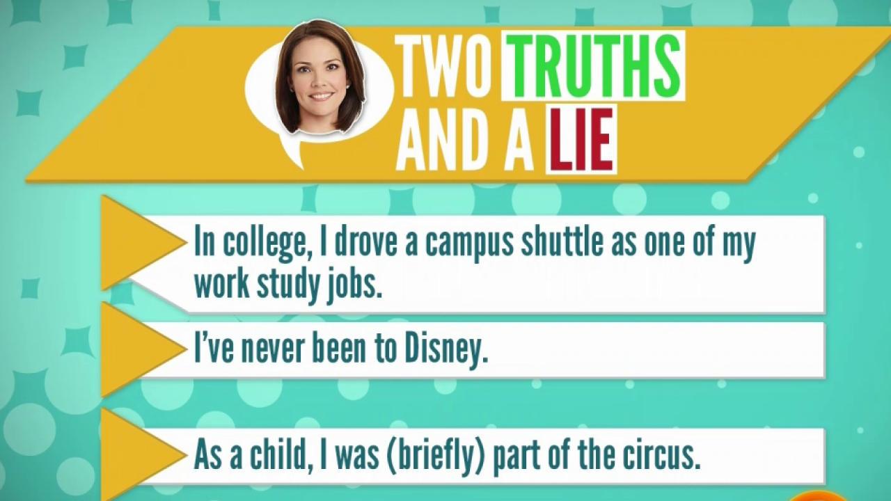 Weekend TODAY team plays '2 Truths and a Lie'