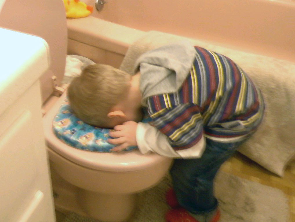 How's his potty training going