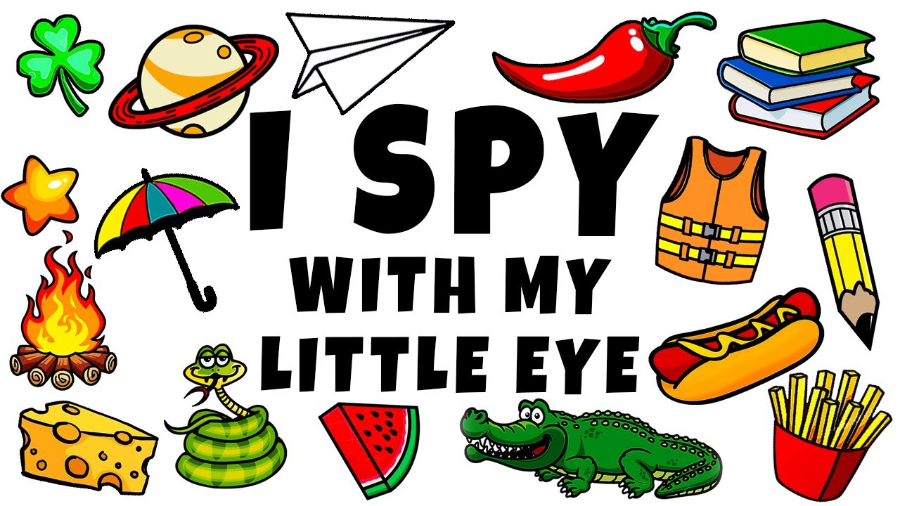 I Spy with my little eye... Listen to the letter and find the object. (Word Game for Kids) - YouTube