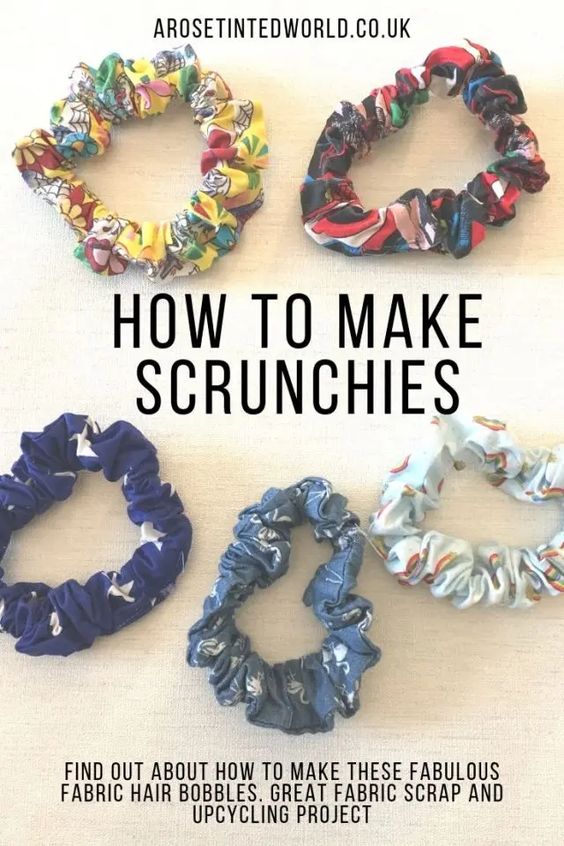 How to Make Scrunchies How to Make Scrunchies