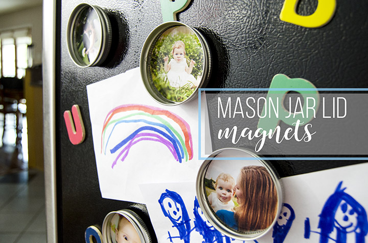 Mason Jar Lid Magnets