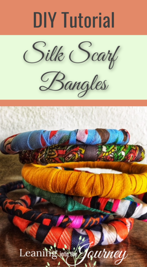 Silk Scarf Bangles Silk Scarf Bangles